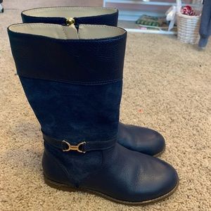 Janie and Jack big girls sz 3 navy riding boots